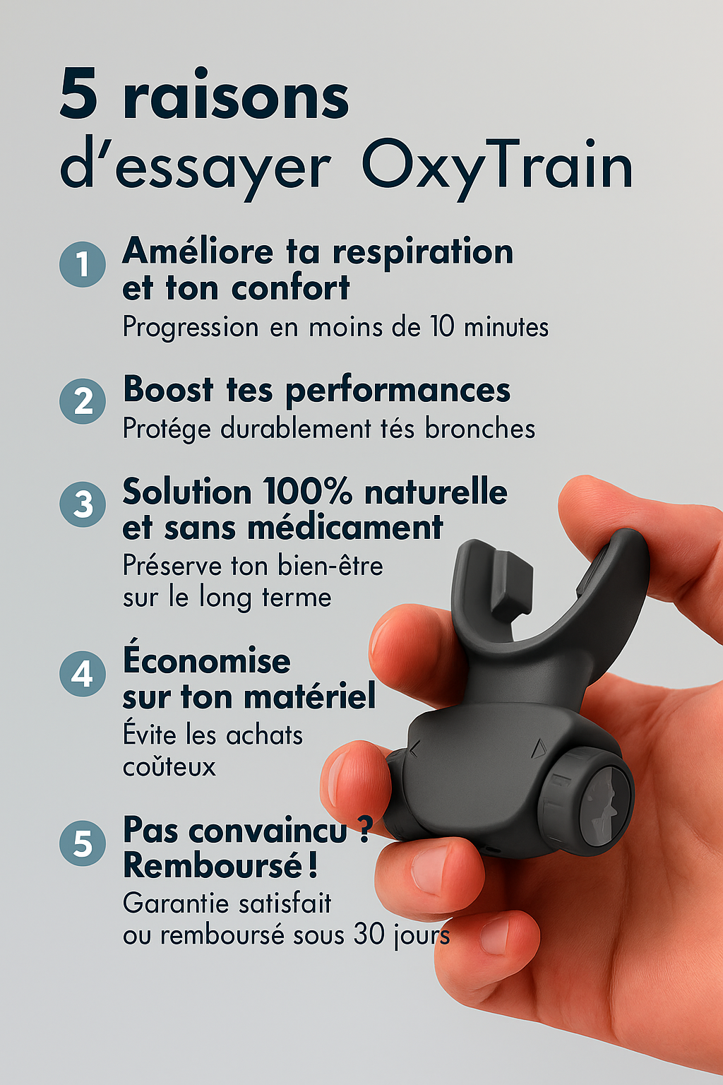 OxyTrain - Une progression naturelle en running en un temps record